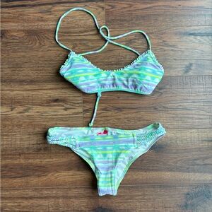 Vibrant Victorias Secret bikini, size small